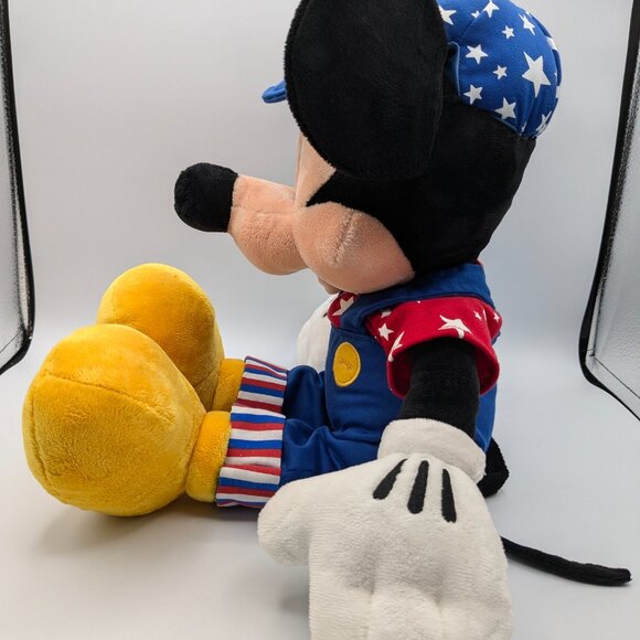 Mickey Mouse Stars and Stripes Plush - Disney Store Exclusive - Picture 5 of 9
